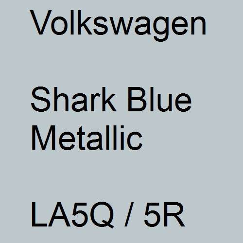 Volkswagen, Shark Blue Metallic, LA5Q / 5R.